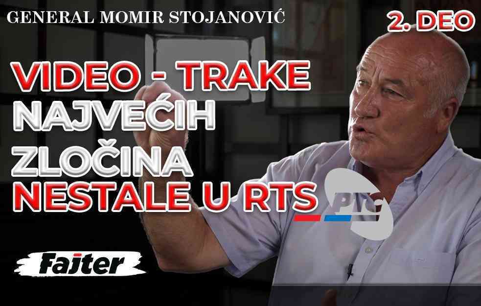 GENERAL MOMIR STOJANOVIĆ - DRUGI DEO: VIDEO - <span style='color:red;'><b>TRAKE</b></span> NAJVEĆIH ZLOČINA NESTALE U RTS (VIDEO)